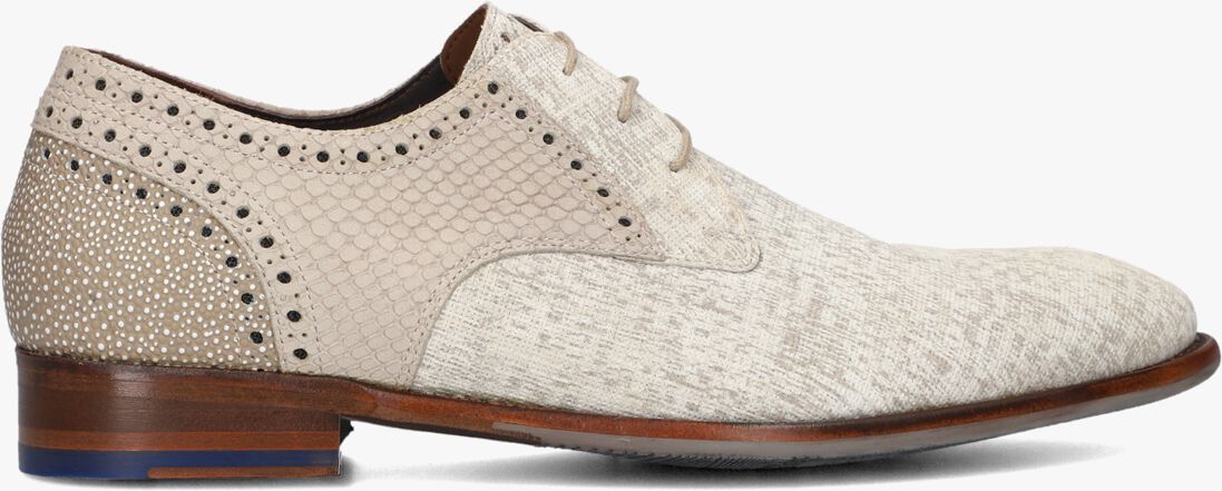 beige floris van bommel nette schoenen sfm-30361 de stapper