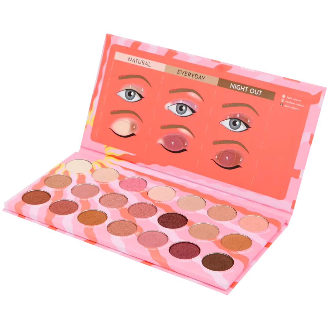 Max & More oogschaduwpalette 21 kleuren