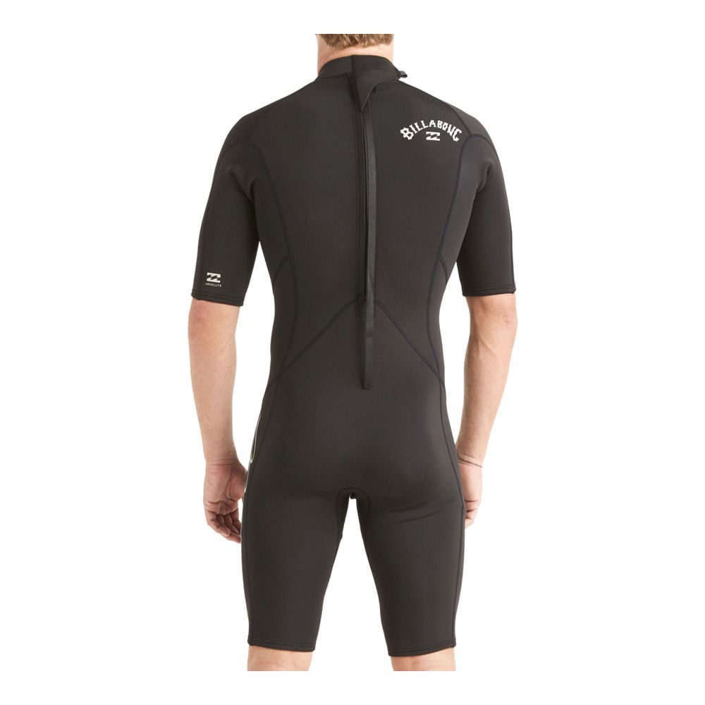 Billabong ABSOLUTE BZ - Combinaison shorty 2/2mm Homme black