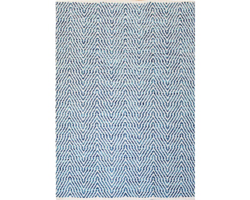 Fleckerlrug Venus 510 blauw 160x230 cm