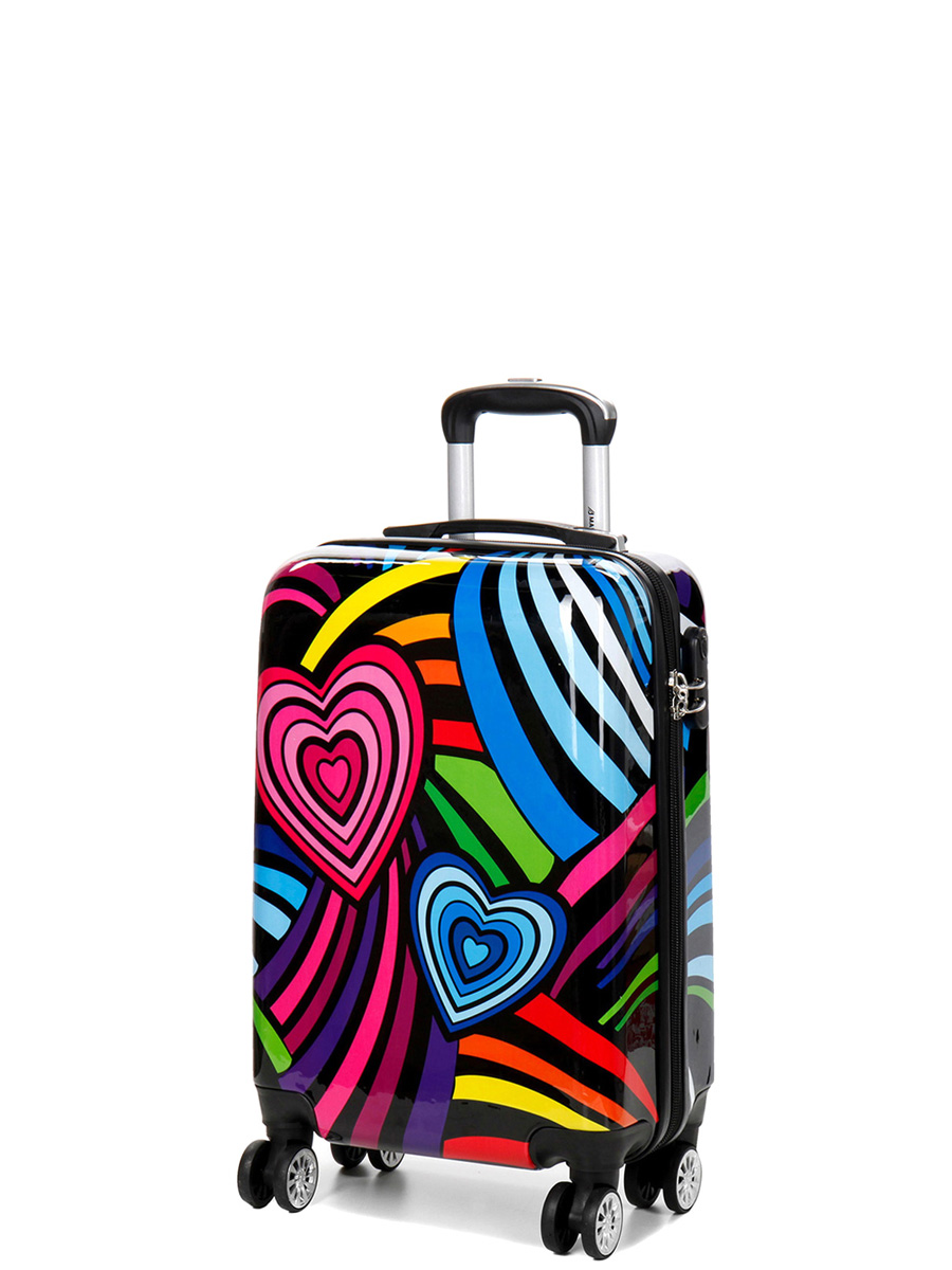 Ensemble 3 valises Madisson Funky Hearts