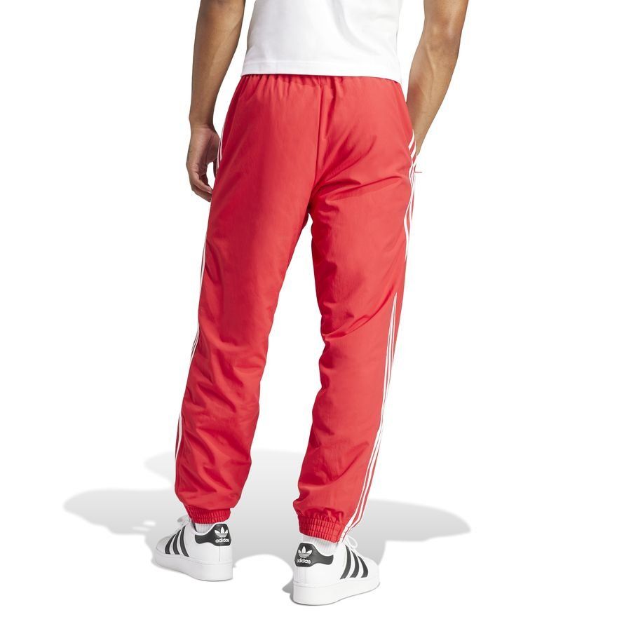 adidas Originals Bas de Survêtement Firebird Woven - Rouge/Blanc