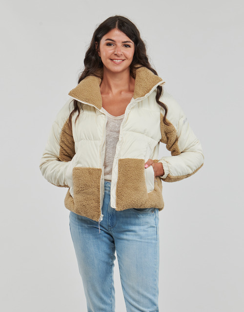 Columbia - LEADBETTER POINT SHERPA HYBRID - Beige / Camel
