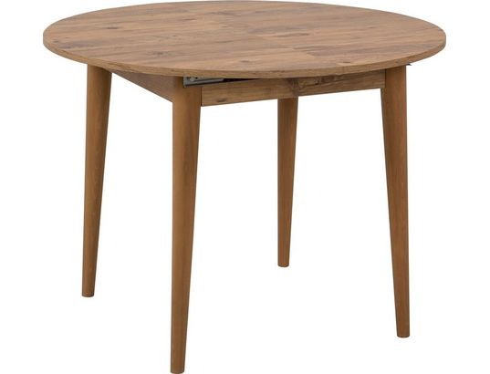 CONCEPT1 - Table Vina extensible pin atlantique 100 x 100 x h75