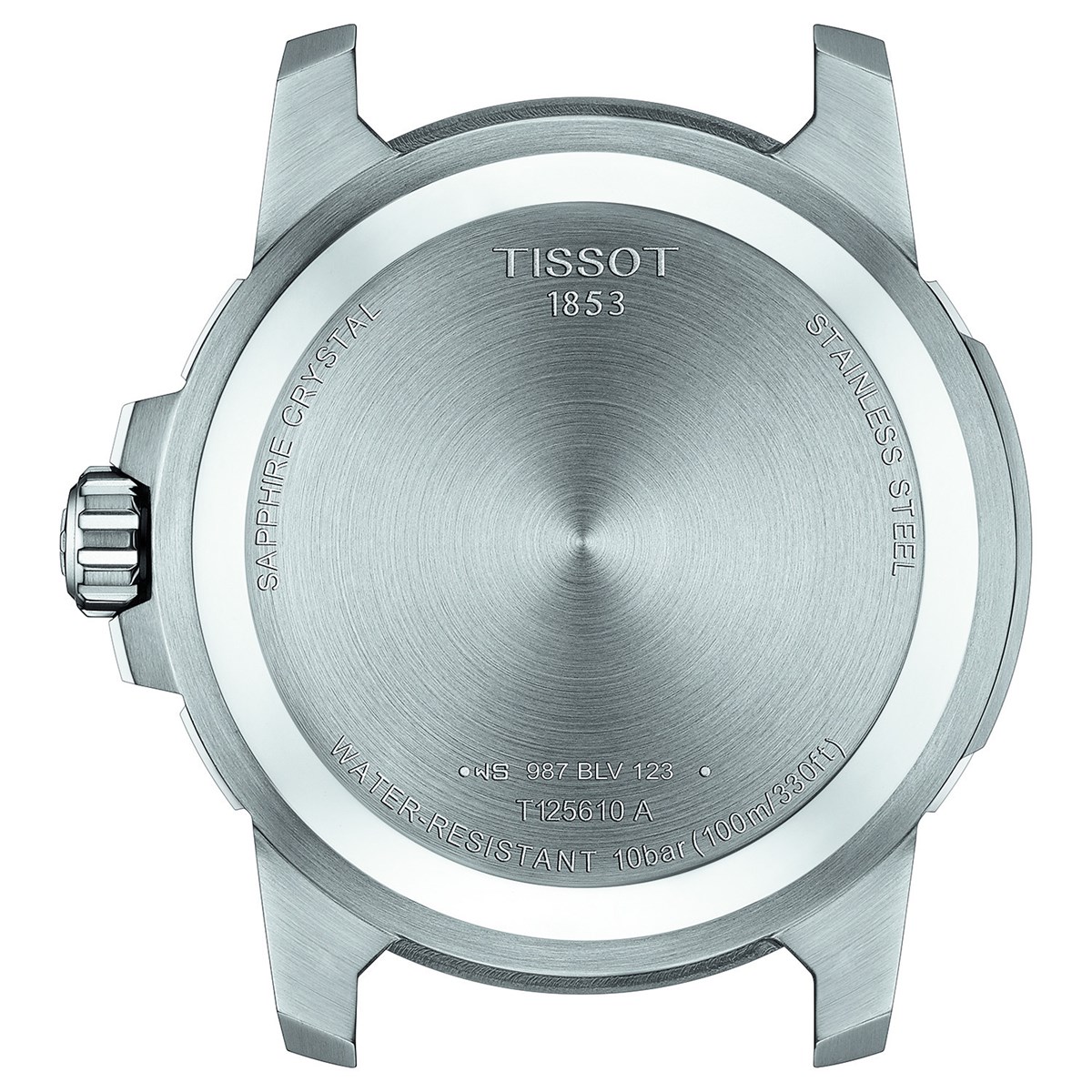 Montre Tissot Supersport Gent silicone noir