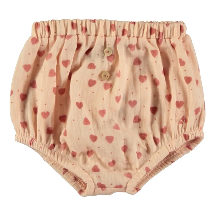 Tocoto Vintage Bloomer Cœur | Rose pâle