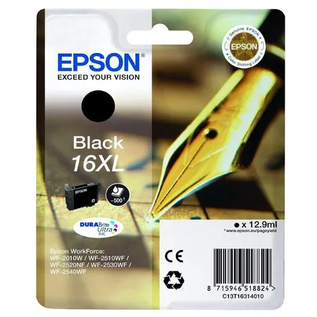 Druckerpatrone Epson T1631, Singlepack schwarz