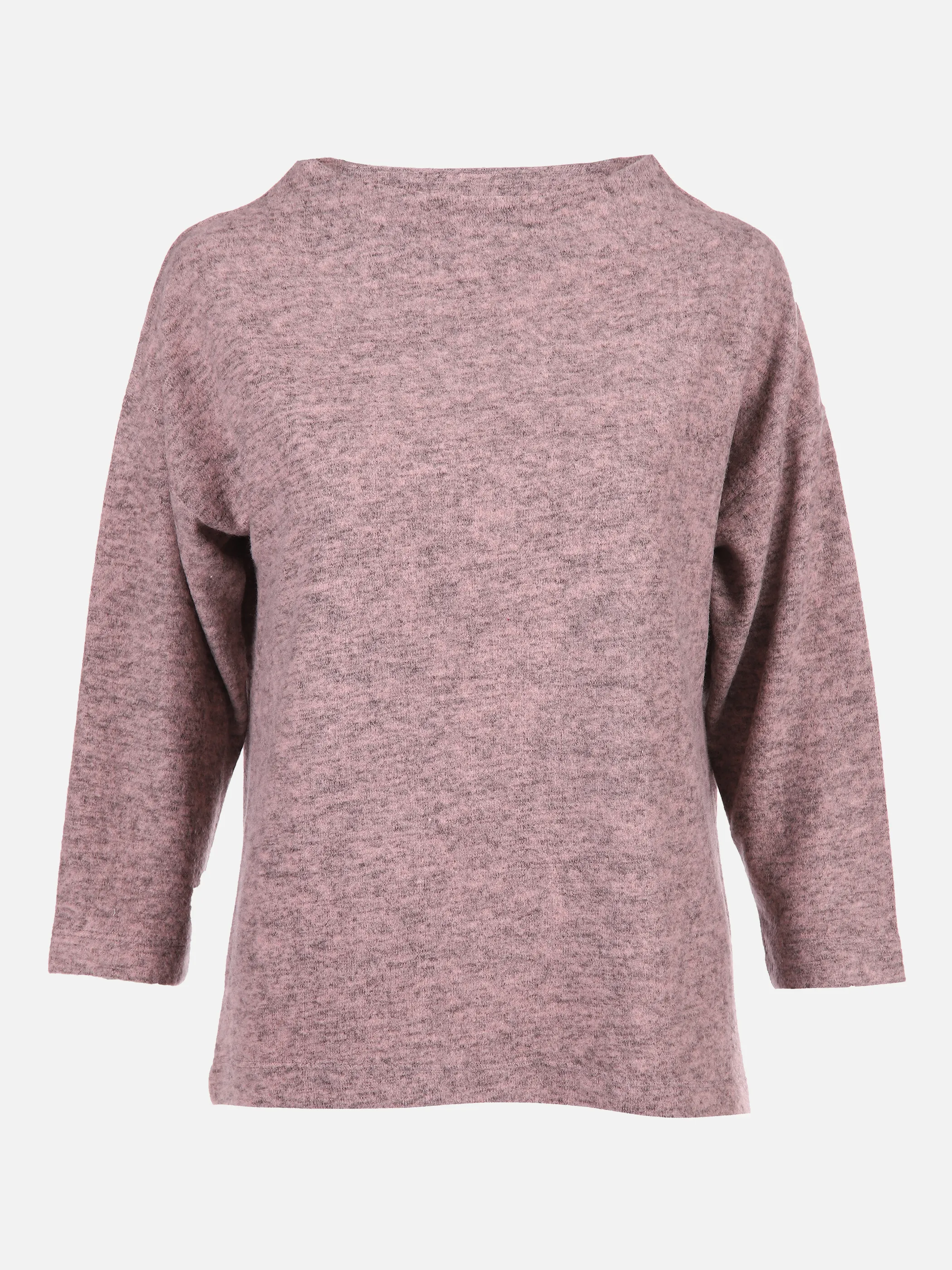 Damen Flauschshirt mit Stehkragen