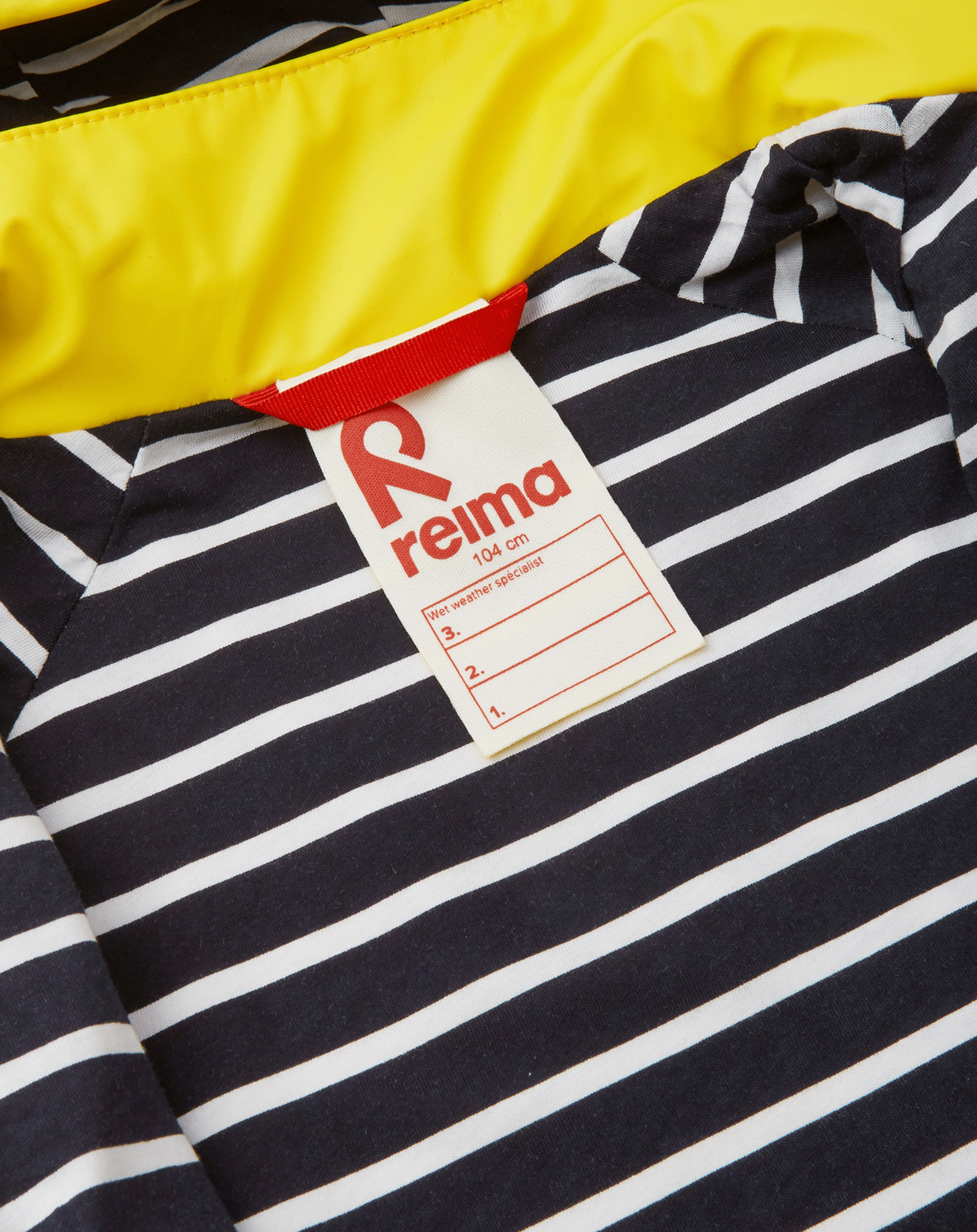 Regenjacke PISAROI in yellow