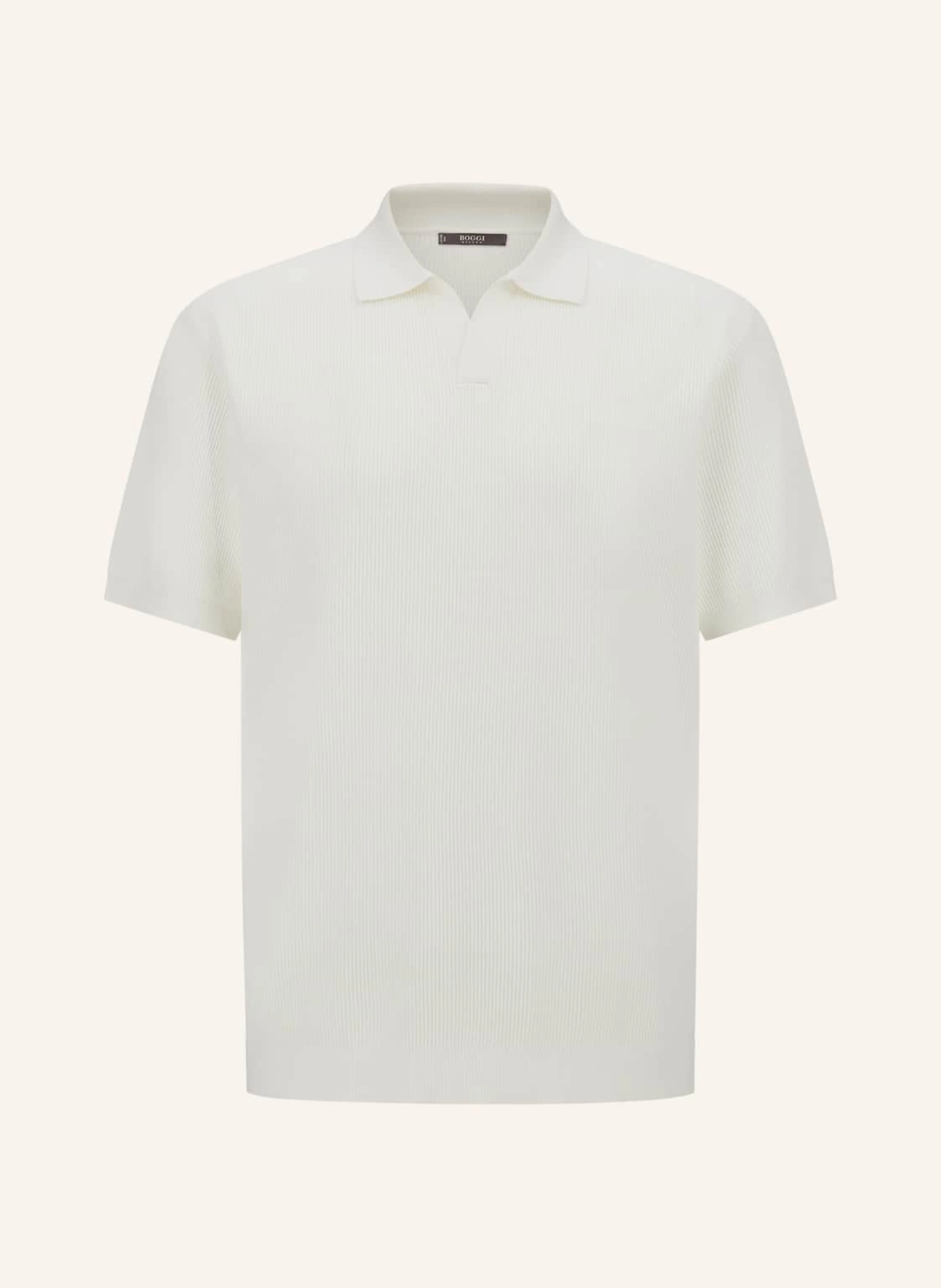 BOGGI MILANO Strick-Poloshirt