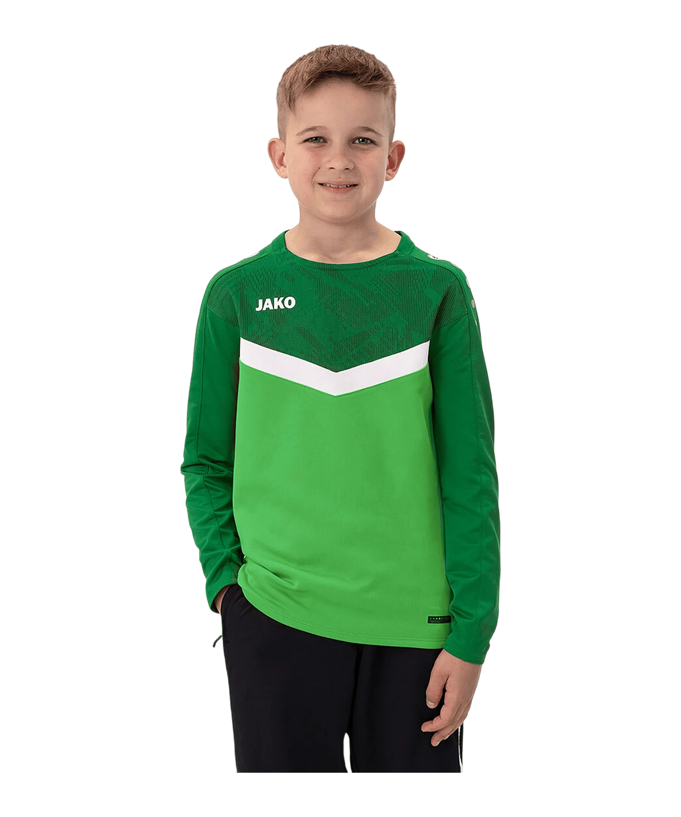 JAKO Iconic Sweatshirt Kids Grün F222