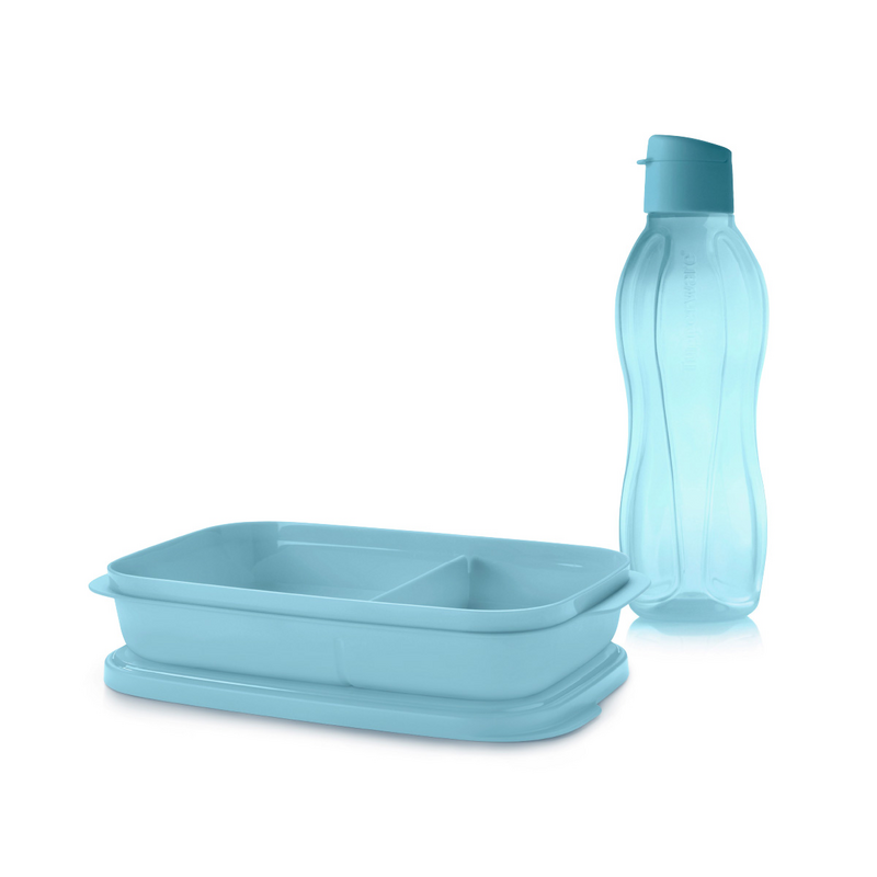 Snack-to-Go-Set (2) Snackbox und Trinkflasche - Deine Stärkung, wenn du sie brauchst