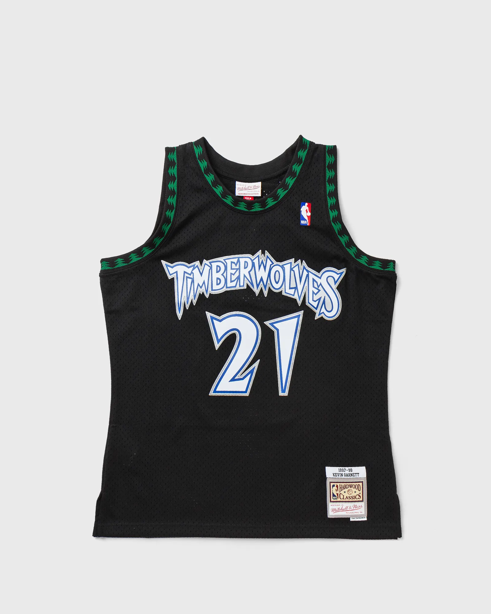 Camisa Mitchell & Ness NBA Swingman Minnesota Timberwolves Alternativa 1997-98 Kevin Garnett #21