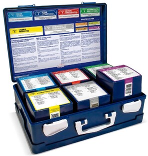 HeltiQ Verbanddoos Modulair BHV Plus - Blauw 1ST