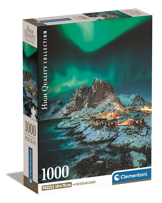 Puslespill Lofoten Islands 1000 brikker, Clementoni