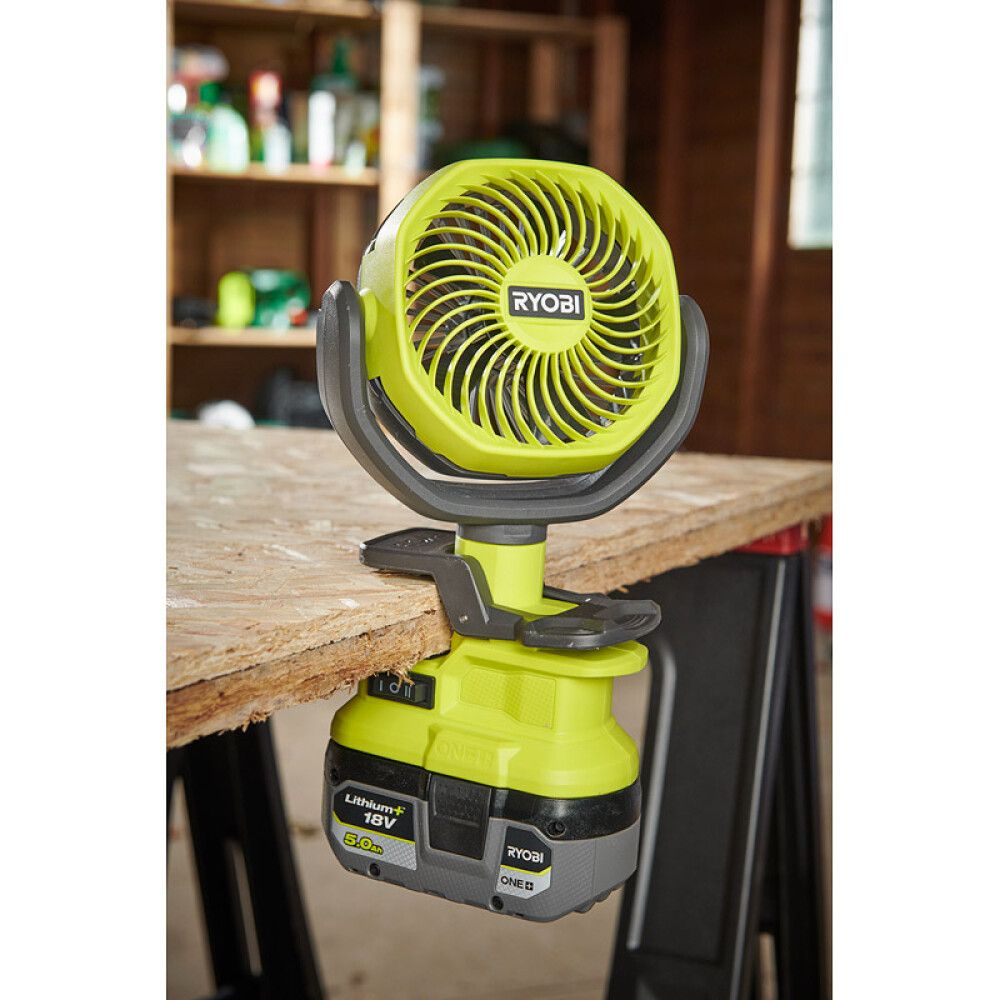 BORDVIFTE RYOBI RCF18-0 ONE+ 18V UTEN BATTERI