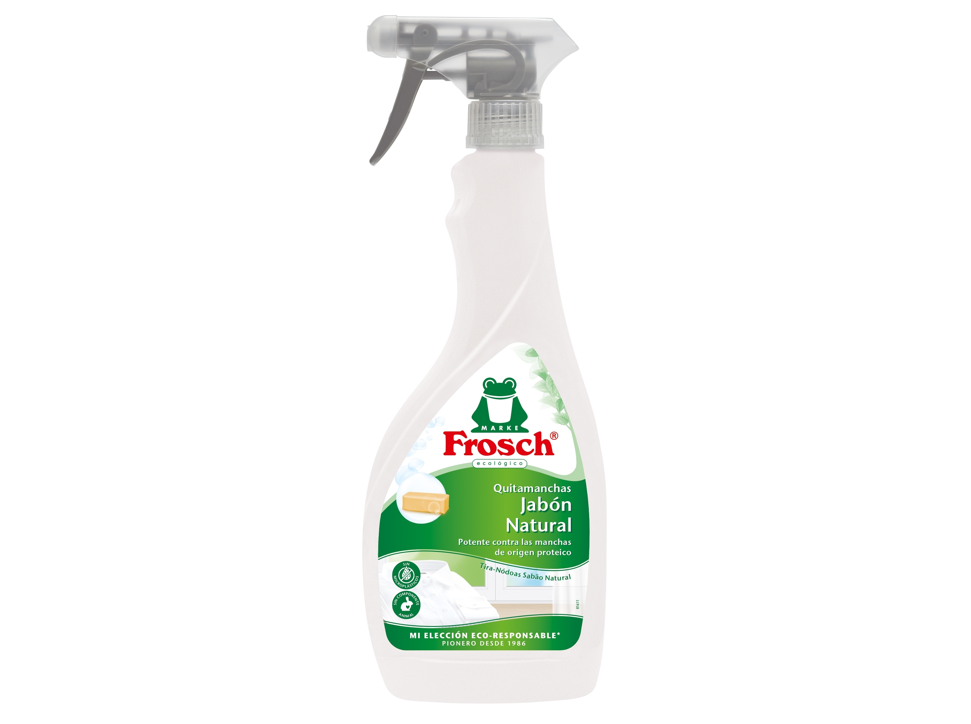 TIRA NÓDOAS FROSCH SPRAY SABÃO NATURAL 05L