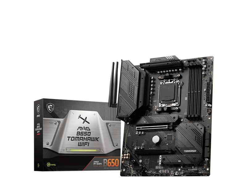 MSI Mainboard MAG B650 Tomahawk WIFI Gaming-ATX-Mainboard mit B650-Chipsatz und WLAN
