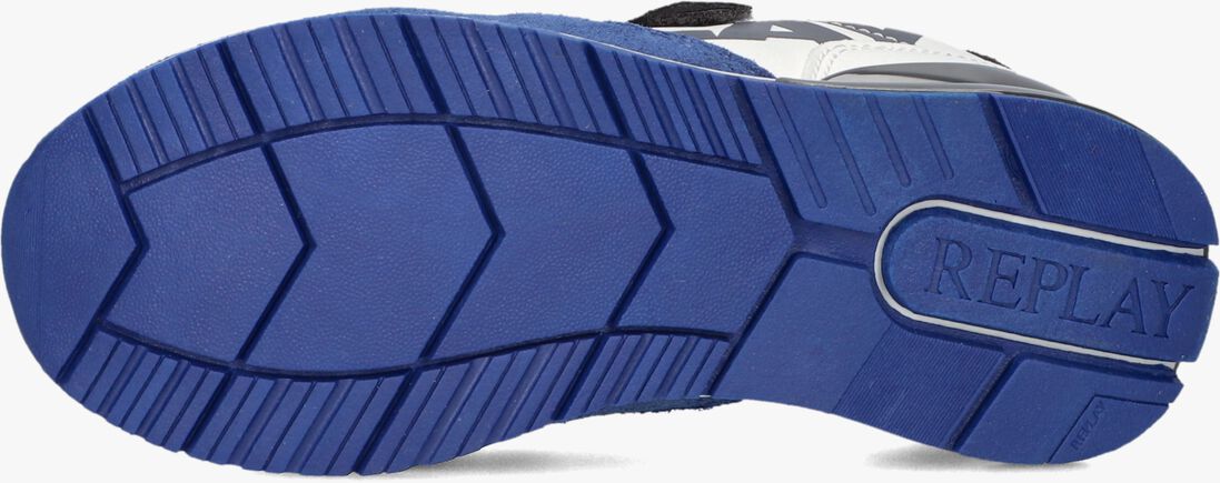 REPLAY blauwe replay lage sneakers shoot jr8