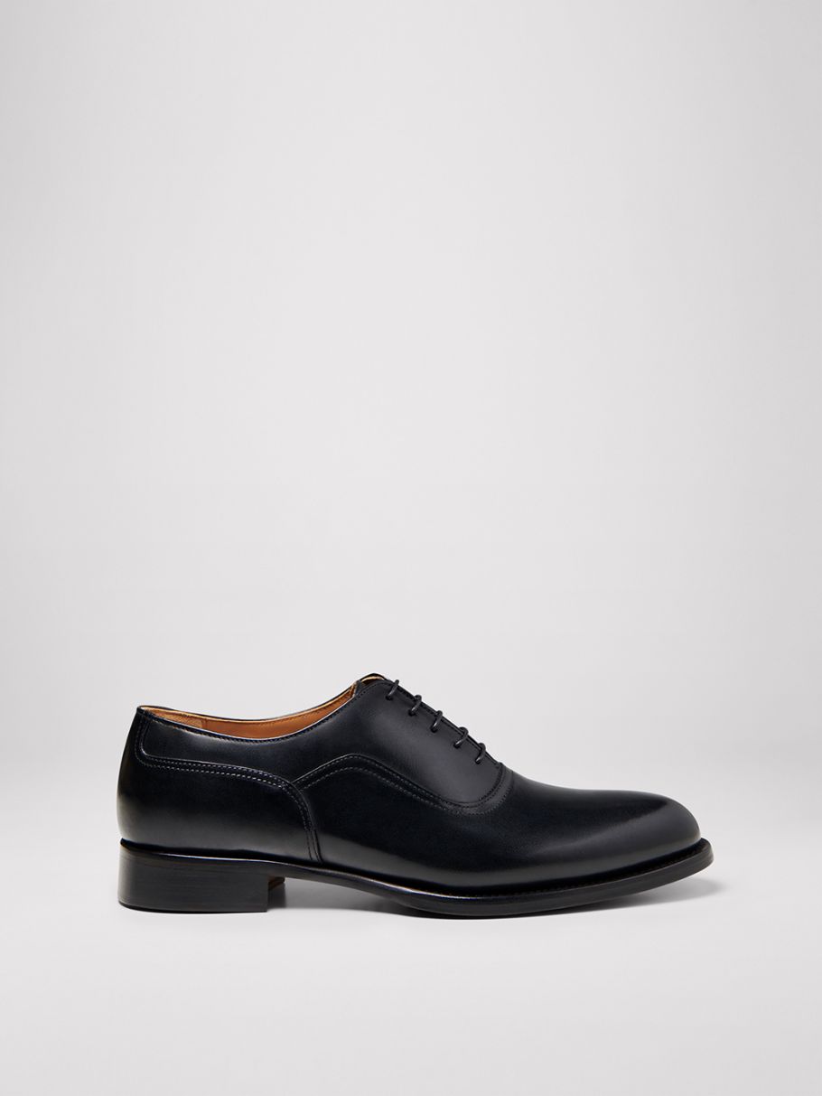 Richelieus en cuir