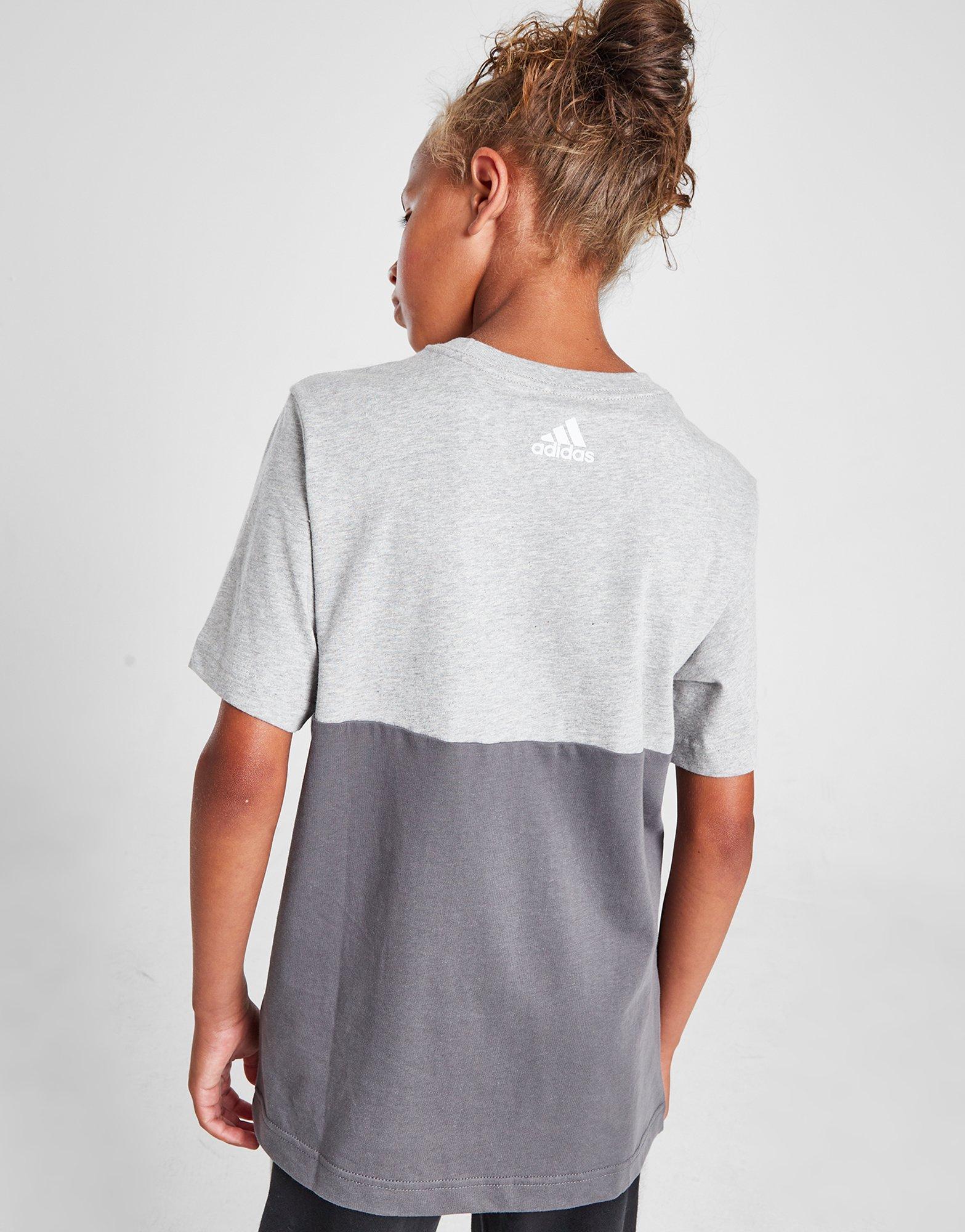 adidas T-shirt Colour Block Badge of Sport Junior