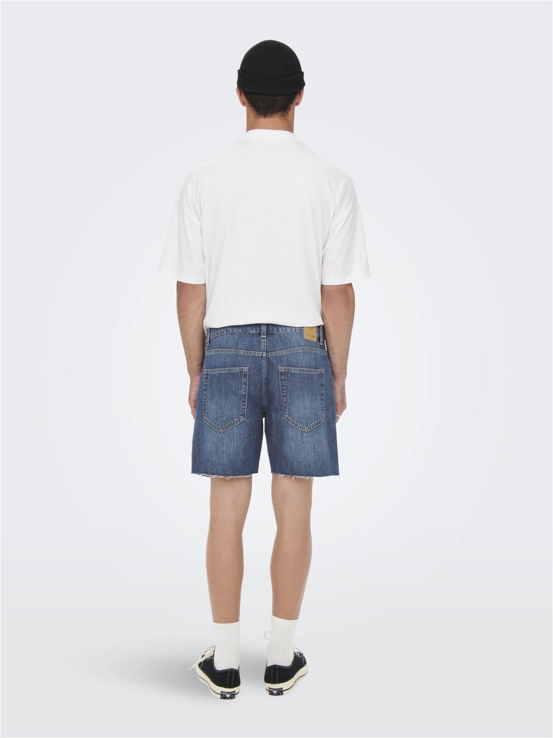 ONSAVI Locker geschnitten Shorts Blue Denim