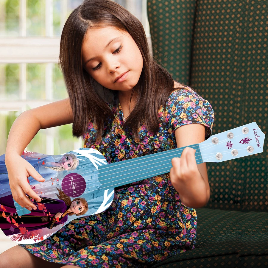 LEXIBOOK  Die Eiskönigin 2 - Meine erste Gitarre, 53 cm