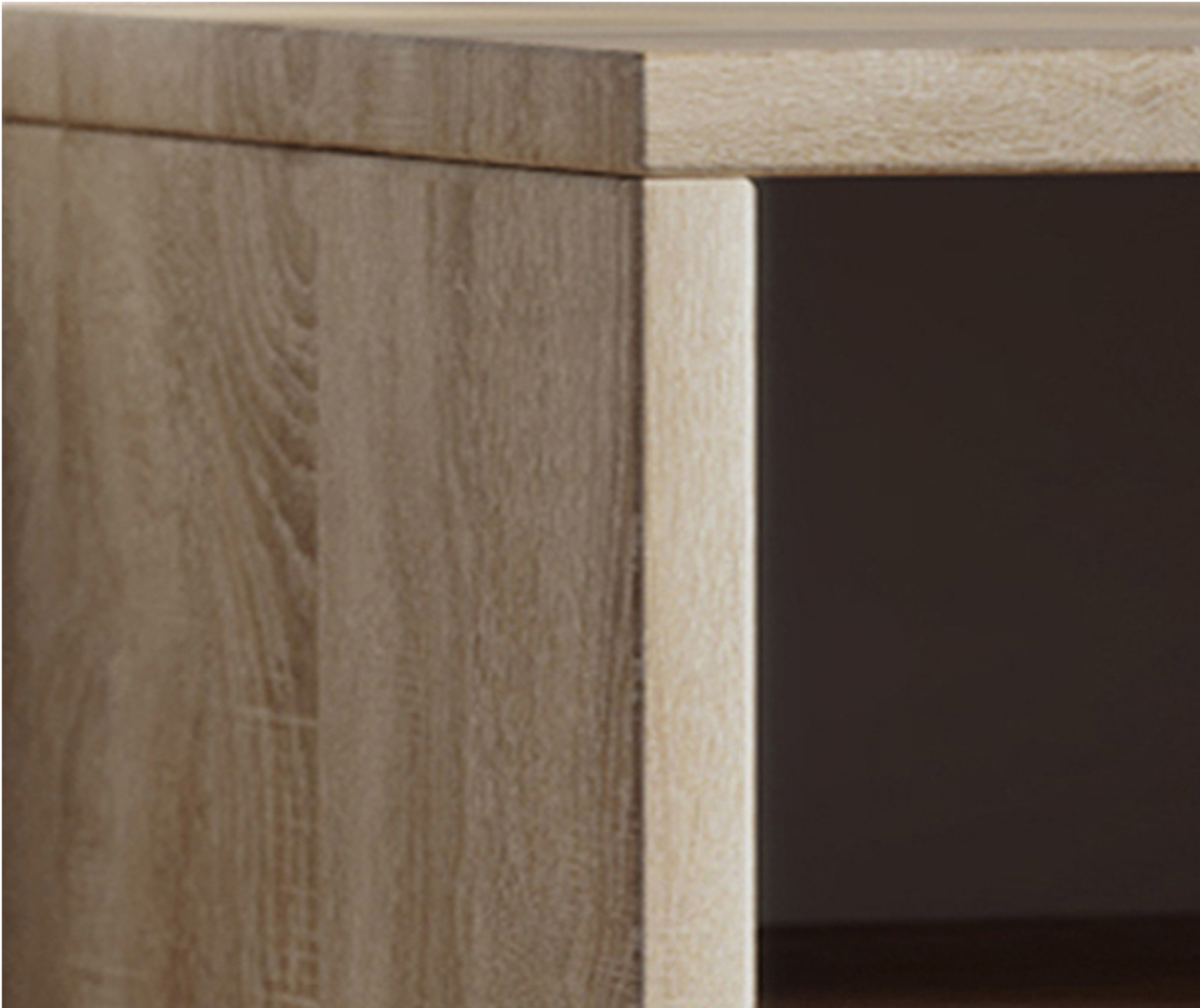 Schuhschrank HINSOL L - Sonoma Eiche - 67 cm hoch
