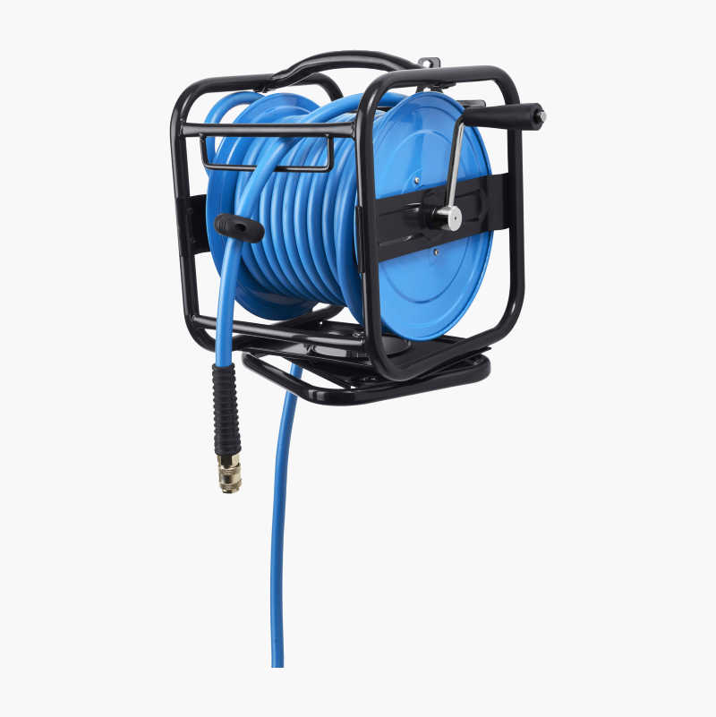 Slangetrommel 360°, trykkluft