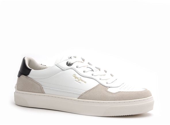 Pepe jeans basses homme camden street m  pms00008 blanc