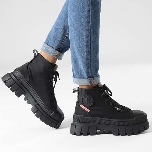 Boots Femme Revolt Hi TX 97242 Black Black