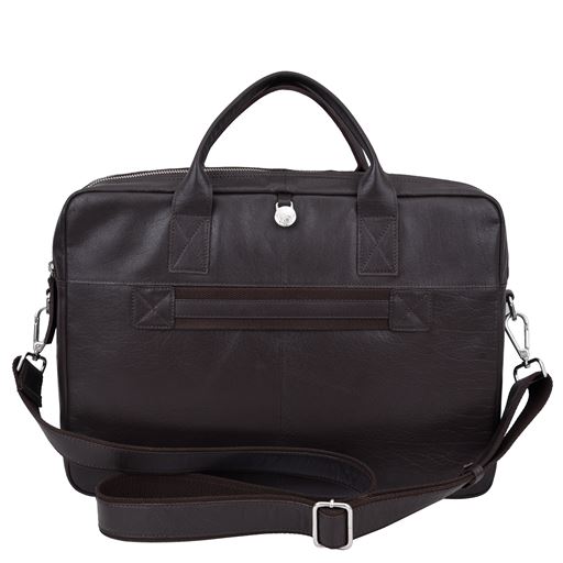Adax Axel Computertaske, Dark Brown