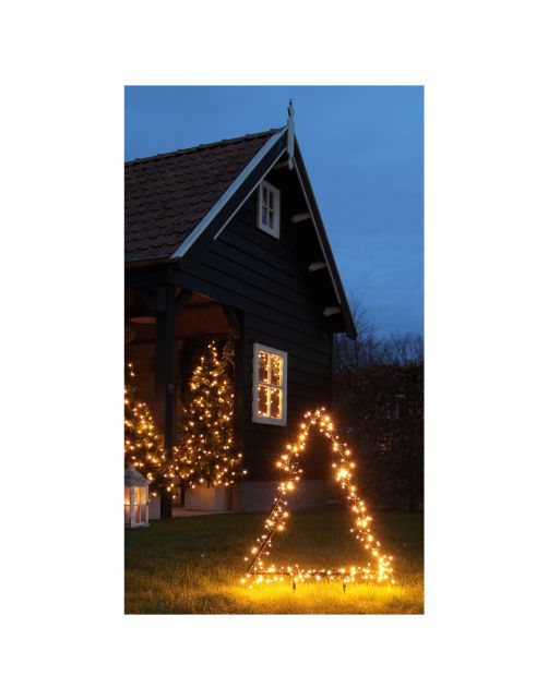 Luca Lighting Boom Tuinsteker Met Verlichting - Verlichting - 53x1x75 cm Warm Wit