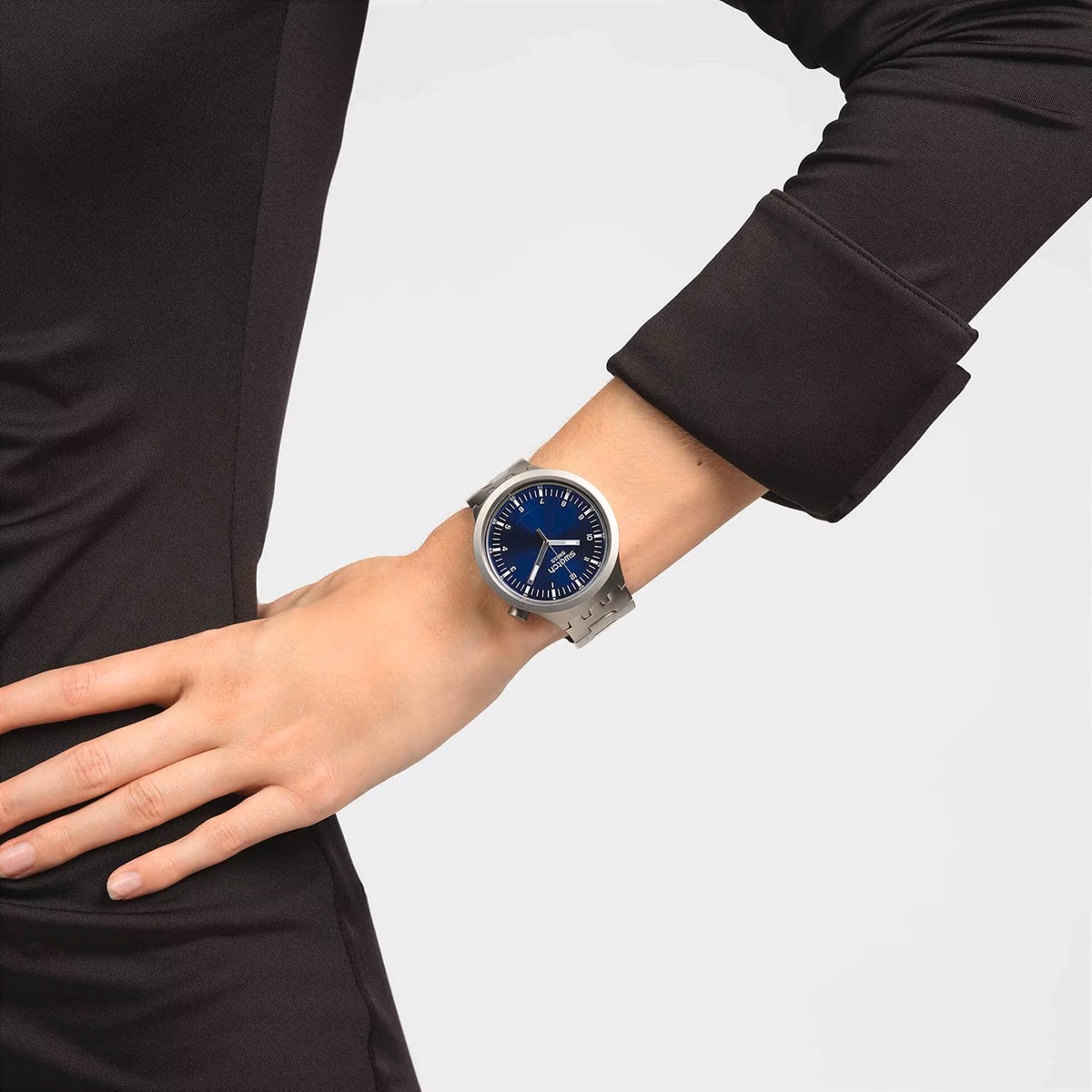 Montre Swatch Big Bold Irony Indigo Hour acier