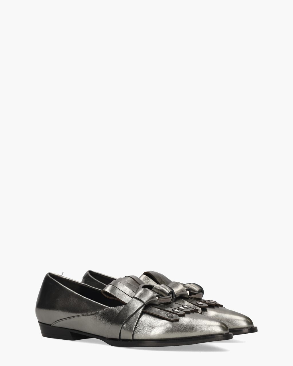 Elvio Zanon EA0304 Zilvergrijs Damesloafers