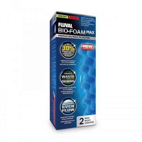 Bloco filtrante Bio Foam Max 207/307 para peixes