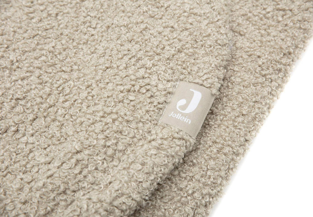 universele wikkeldeken Bear Boucle voor auto 100x105 cm - Olive Green