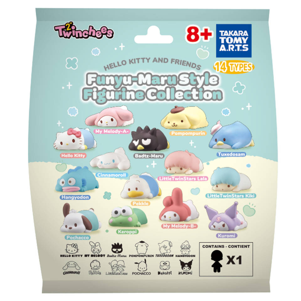 Twinchees Funyu-Maru blind box verzamelfiguur
