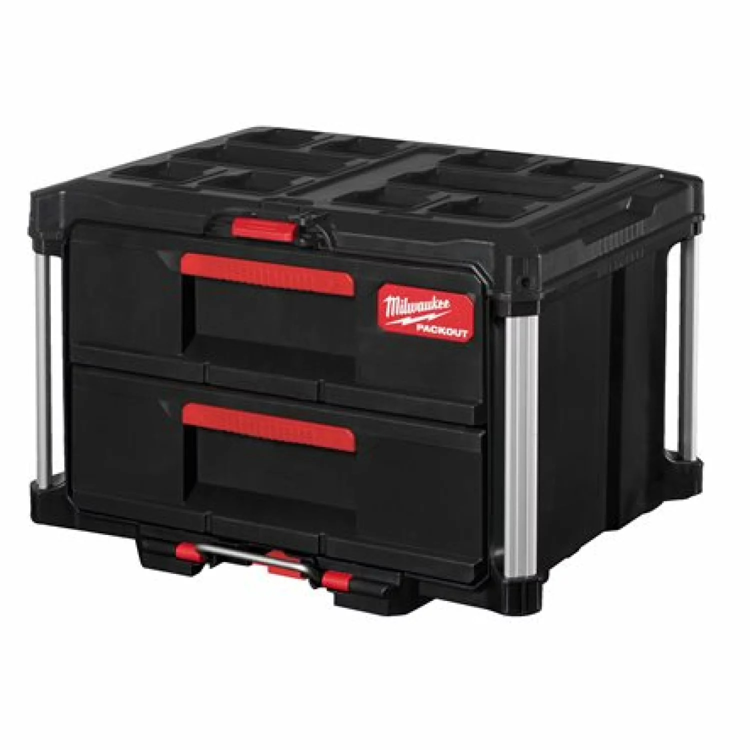 Milwaukee 4932472129 Packout gereedschapskoffer met 2 lades