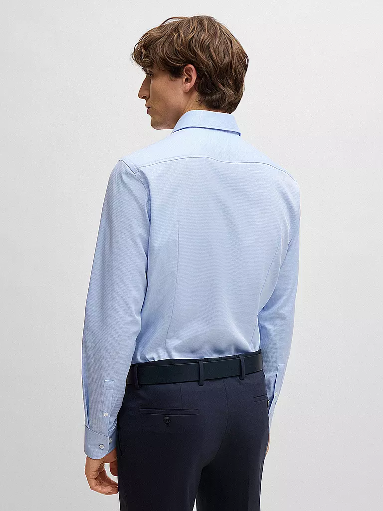 BOSS Hemd Slim Fit HANK hellblau