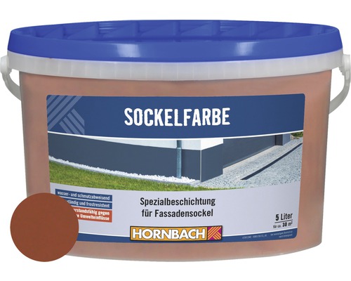 HORNBACH basisverf baksteenrood 5 l