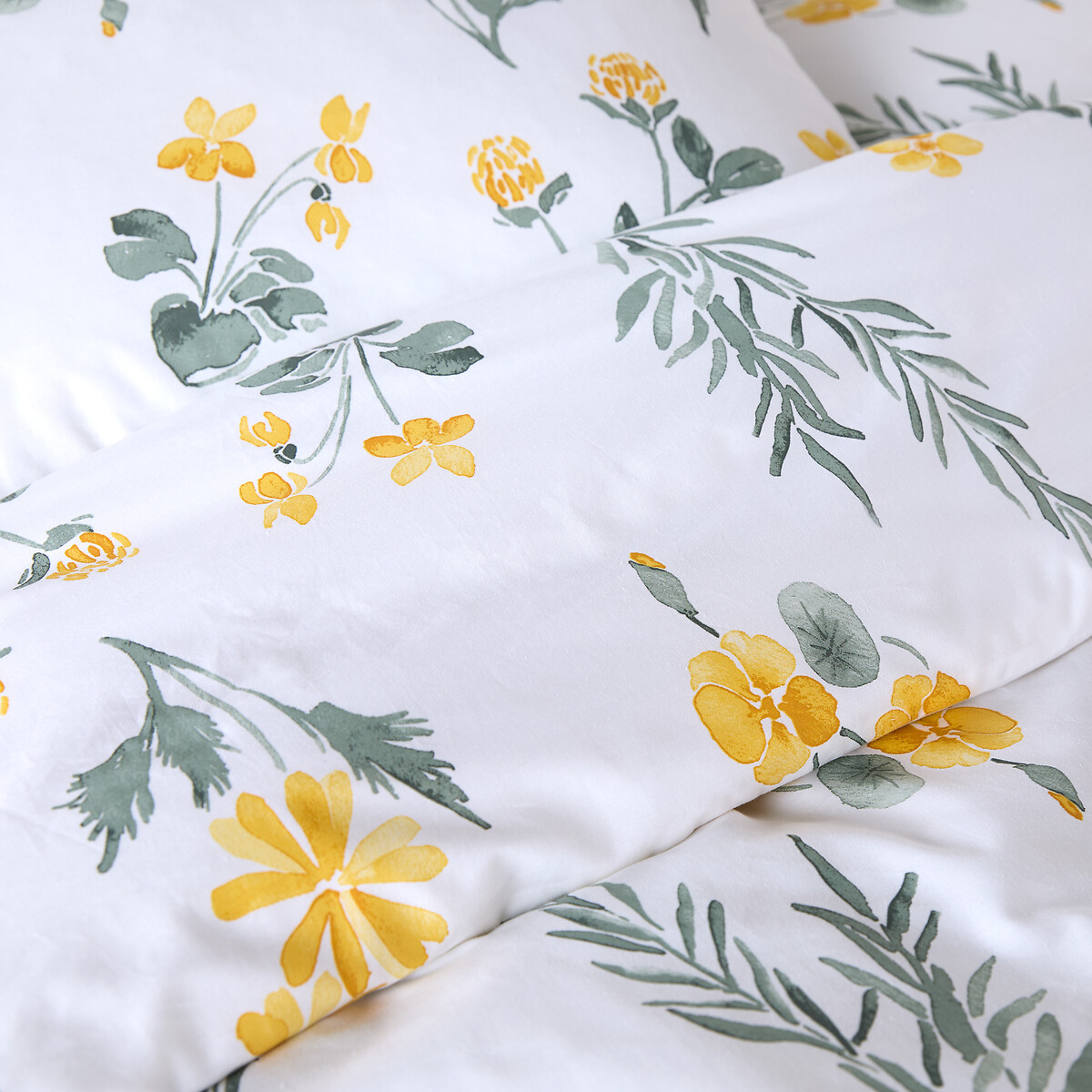 SO'HOME<br>Conjunto de cama de algodão, fronha quadrada, Jeanille