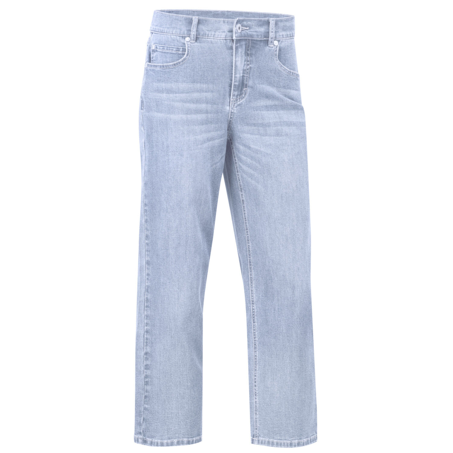 Damen Wide Leg 5-Pocket Hose mit Stretchanteil