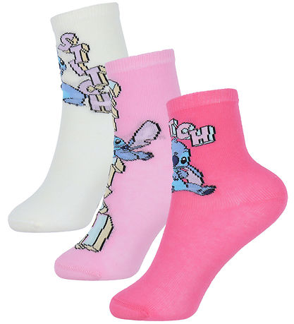 Name It Socken - 3er Pack - Pink Zuckerguss/3p Carmine Rose+Pink