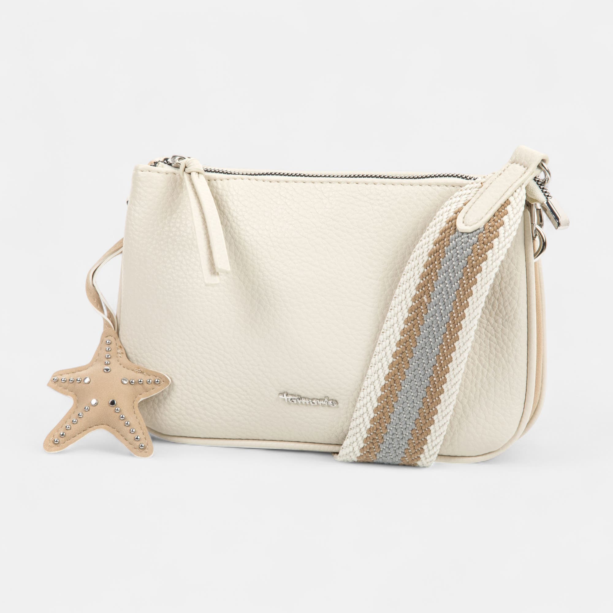 Sac bandoulière beige