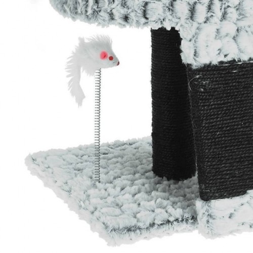 Poste arranhador cinza para gatos da Pets Collection