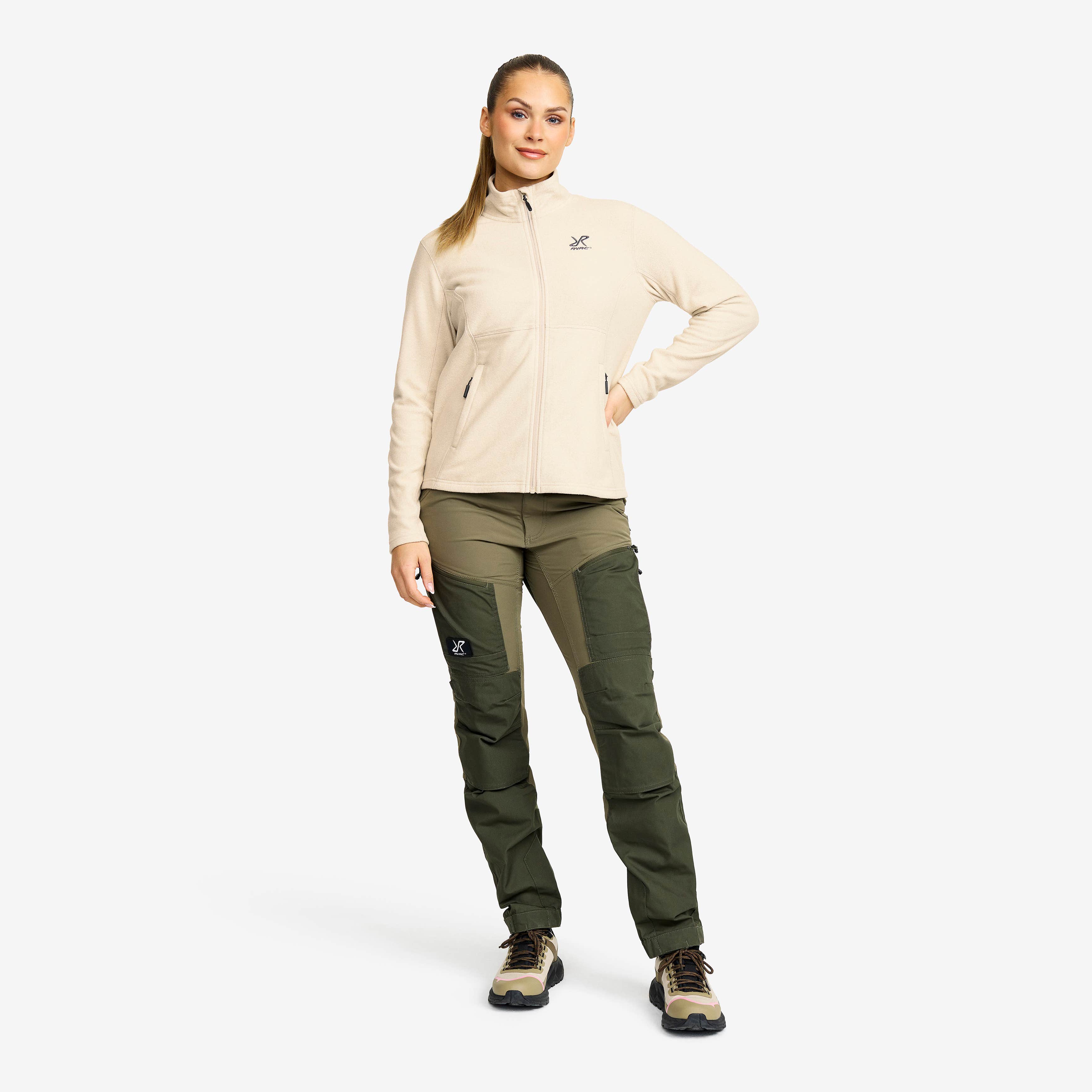 Essential Full-zip Fleece Dame Peyote