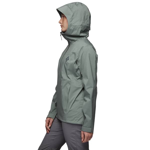Veste randonnée BLACK DIAMOND W STORMLINE STRETCH RAIN SHELL LAUREL LAUREL GREEN