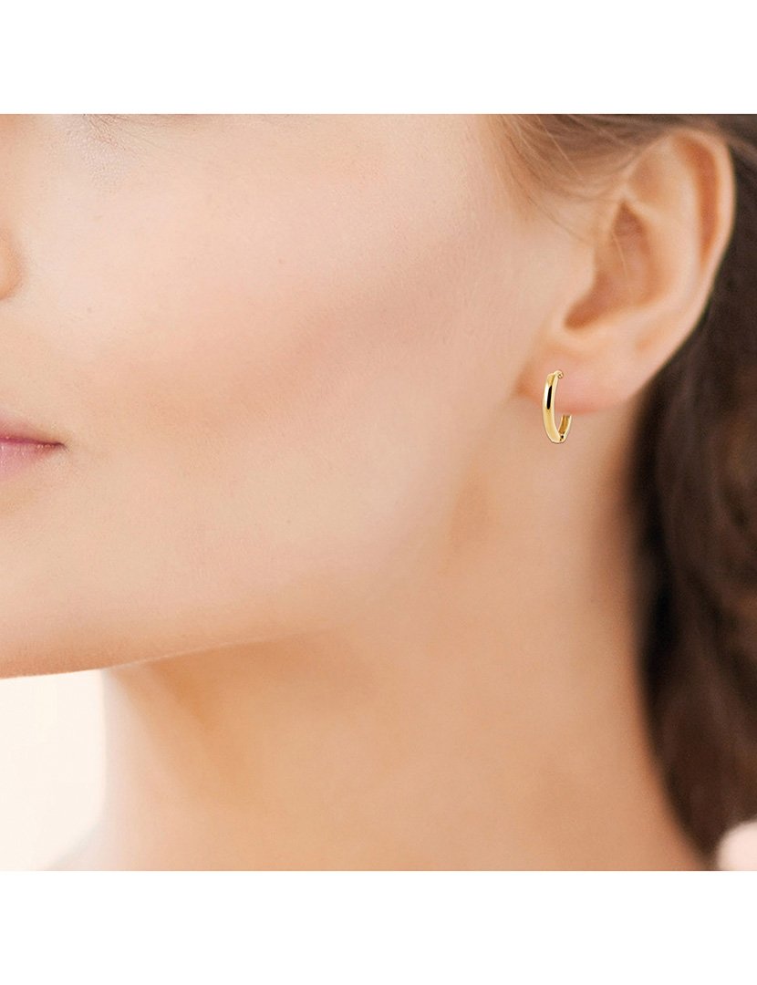 Golden Earrings Atelier Précieux