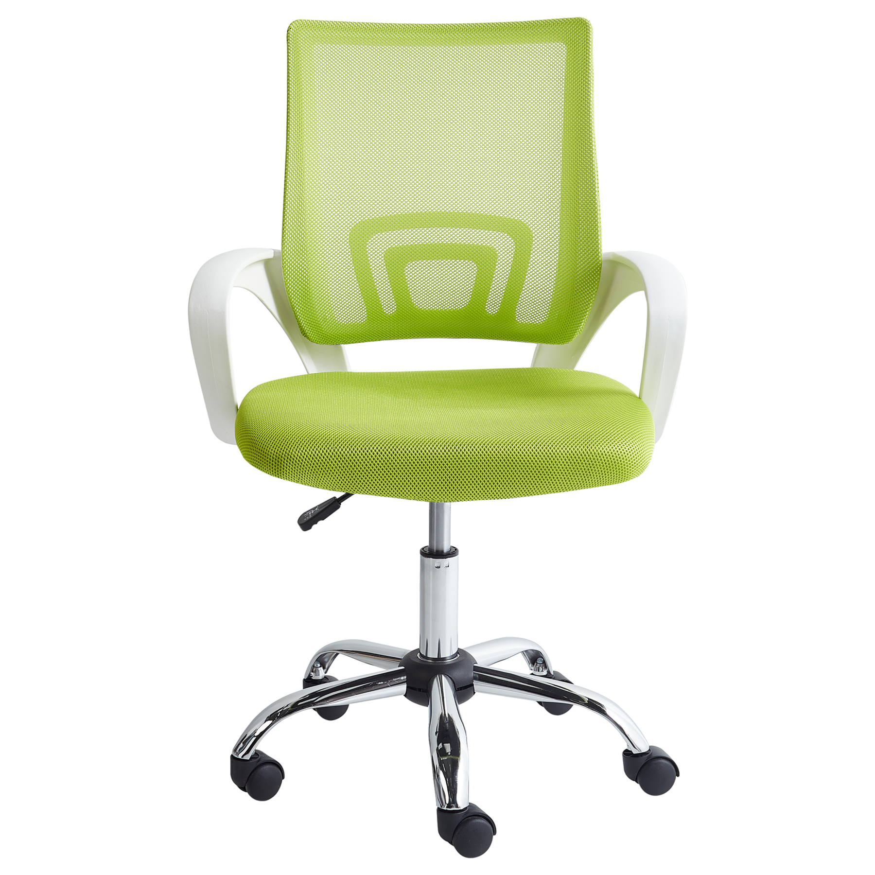 Beliani - SOLID - Bureaustoel - Limegroen - Polyester